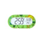 R�veil num�rique wekids, �cran r�tro - �clair�, affichage heure et temp�rature, fonctionne sur piles ...