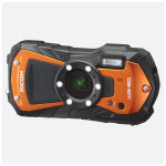 Ricoh wg - 80 1 / 2. 3 appareil - photo compact 16 mp cmos 4608 x 3456 pixels noir, orange - neuf