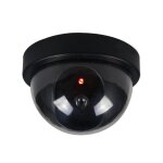 Riff rf - sc1 cctv fausse camra factice de scurit extrieure pour la maison avec lumire rouge clignotante ...