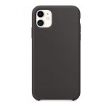 Riff slim & soft silicone soft back cover case pour apple iphone 11 pro max carbon grey bla - neuf