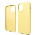 Riff slim & soft silicone soft back cover case pour apple iphone 12 pro max jaune - neuf Riff slim & soft silicone soft back cover case pour apple iphone 12 pro max jaune - neuf