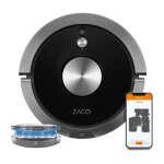 Robot aspirateur laveur connect zaco a9spro avec fonction auto - resume - neuf