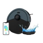 Robot aspirateur laveur hoover hg430h - navigation laser et capteur d'obstacles - neuf