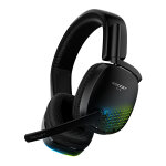 Roccat syn pro air casque sans fil arceau jouer usb type - c noir - neuf