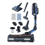 Rowenta x - force rh9890 aspirateur bleu, gris - neuf