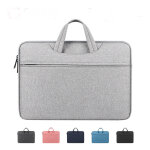 Sacoche / sac pochette pour pc ordinateur portable 15. 6 pouces gris - malette de voyage / affaires notebook ...