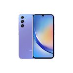 Samsung galaxy a34 5g 16, 8 cm (6. 6 ) double sim hybride usb type - c 8 go 256 go 5000 mah violet - ... Samsung galaxy a34 5g 16, 8 cm (6. 6 ) double sim hybride usb type - c 8 go 256 go 5000 mah violet - ...