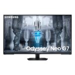 Samsung s43cg700nu �cran plat de pc 109, 2 cm (43 ) 3840 x 2160 pixels 4k ultra hd led noir, blanc - ...