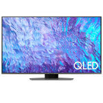 Samsung tq98q80catxxc tv 2, 49 m (98 ) 4k ultra hd smart tv wifi argent - neuf