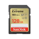 Sandisk extreme 128 go sdxc uhs - i classe 10 - neuf