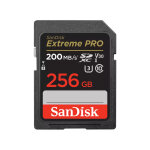 Sandisk extreme pro 256 go sdxc uhs - i classe 10 - neuf