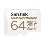 Sandisk max endurance 64 go microsdxc uhs - i classe 10 - neuf