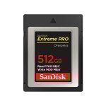 Sandisk sdcfe - 512g - gn4nn m�moire flash 512 go cfexpress - neuf