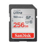 Sandisk ultra 256 go sdxc uhs - i classe 10 150mb / s - neuf Sandisk ultra 256 go sdxc uhs - i classe 10 150mb / s - neuf