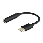 Savio ak - 35 / b changeur de genre de cble usb type 3. 1 c jack 3. 5mm noir - neuf