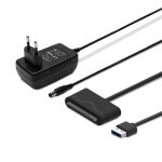 Savio ak - 39 usb 3. 0 - sata iii adapter for 3. 5 / 2. 5 drives with power supply - adapter - digital ...