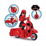 Scooter miraculous switch'n go + poupée articulée ladybug lucky charm bandai 26 cm - p50668 - neuf Scooter miraculous switch'n go + poupée articulée ladybug lucky charm bandai 26 cm - p50668 - neuf