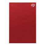 Seagate one touch disque dur externe 1 to rouge - neuf