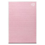 Seagate one touch stky2000405 disque dur externe 2 to or rose, blanc - neuf
