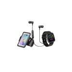 Set connect de sport, couteurs bluetooth, brassard pour tlphone et montre connecte - blaupunkt - ...