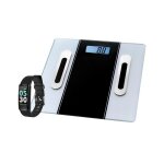Set pèse personne et bracelet connecté - blaupunkt - blp1540 - 133 - noir - neuf Set pèse personne et bracelet connecté - blaupunkt - blp1540 - 133 - noir - neuf