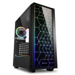 Sharkoon rgb lit 100 midi tower noir - neuf Sharkoon rgb lit 100 midi tower noir - neuf