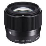 Sigma 56mm f1. 4 dc dn milc tlobjectif noir - neuf