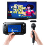 Sing party avec microphone pour console nintendo wii u - neuf