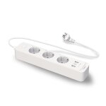 Smart strip tp - link tapo p300 multiprise wifi 3 prises schuko 10a + usb / usb - c blanc - neuf