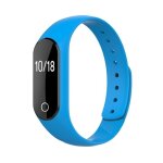 Smartwatch android iphone montre connecte sport oled ip66 compteur calorie bleu yonis - neuf