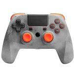 Snakebyte 4 s wireless blanc bluetooth / usb manette de jeu analogique / numrique playstation 4, playstation ...