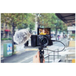 Sony alpha 6400 + selp1650 milc 24, 2 mp cmos 6000 x 4000 pixels noir - neuf
