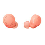 Sony wf - c500 casque true wireless stereo (tws) ecouteurs appels / musique bluetooth orange - neuf