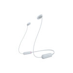 Sony wi - c100 casque sans fil ecouteurs appels / musique bluetooth blanc - neuf