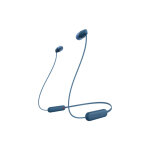 Sony wi - c100 casque sans fil ecouteurs appels / musique bluetooth bleu - neuf