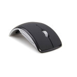 Souris pliable sans fil pour mac et pc usb universelle capteur optique 3 boutons ordinateur - neuf