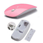 Souris ultra plate pour macbook apple sans fil usb universelle capteur optique 3 boutons couleurs (rose) ... Souris ultra plate pour macbook apple sans fil usb universelle capteur optique 3 boutons couleurs (rose) ...