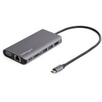 Startech. com adaptateur multiport usb - c - mini dock usb - c avec 4k hdmi ou 1080p vga - hub 3x usb ...