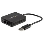 Startech. com adaptateur r�seau usb 2. 0 vers fibre optique sc jusqu'� 2 km - usb vers ethernet 10 / ...