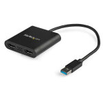 Startech. com adaptateur usb 3. 0 vers dual hdmi - 2x1080p / 1x4k 30hz - carte graphique / vido externe ...