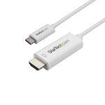 Startech. com adaptateur usb - c vers hdmi 3m - cble vido usb type c vers hdmi 2. 0 - 4k60hz - compatible ...