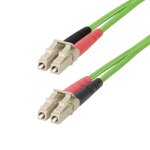Startech. com cble fibre optique multimode om5 lc  lc upc de 15m, cordon / jarretire / connecteur ...