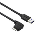 Startech. com c�ble micro usb 3. 0 slim - usb - a vers micro - b � angle gauche de 50 cm - m / m - neuf ...
