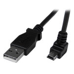 Startech. com c�ble mini usb 2 m - a vers mini b coud� 90� vers le bas - neuf