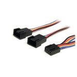 Startech. com cble rpartiteur alimentation pr ventilateurs 4 broches 31cm - f / m - neuf