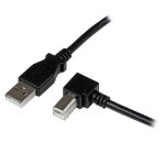 Startech. com cble usb 2. 0 a vers usb b coud  droite mle / mle pour imprimante - 1 m - noir - neuf ...