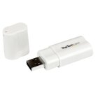 Startech. com carte son externe usb vers audio stro - adaptateur audio stro - neuf
