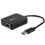 Startech. com convertisseur usb 3. 0 vers fibre optique - adaptateur compacte usb vers open sfp - usb ...