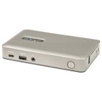 Startech. com dock usb c - usb - c vers displayport 4k 30hz ou vga - chargement usb power delivery 65w ...