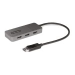 Startech. com hub mst � 3 ports - displayport vers 3x hdmi, trois moniteurs 4k 60hz, adaptateur vid�o ...
